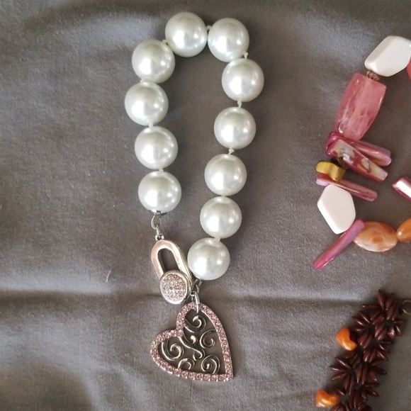 4 Bracelets, 1 Ankle Bracelet - Picture 2 of 5